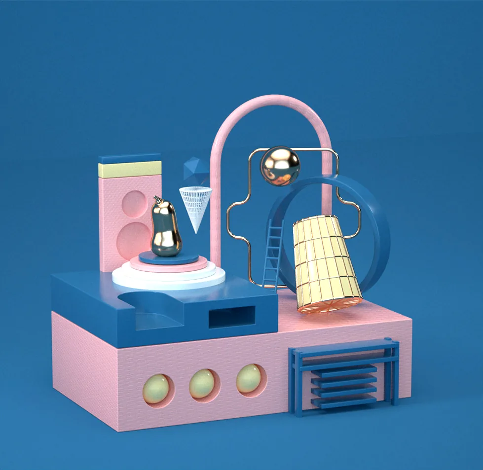 3D 建模作品集 14